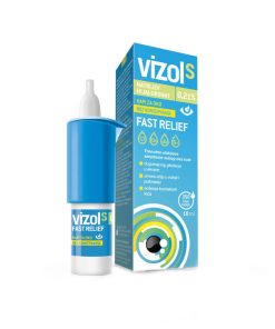 Alternative view of Vizol S Fast Relief 0,21% Kapi Za Oči 10ml