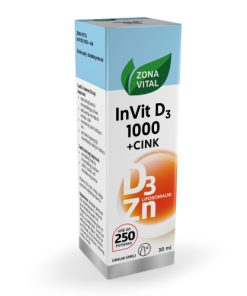 Alternative view of Zona Vital InVit D3 1000 + Cink Oralni Sprej 30ml